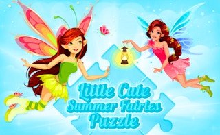 Image Little Cute Summer Fairies Puzzle
